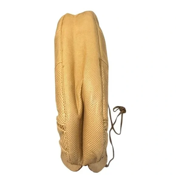 Judith Lieberman Women's Vintage Retro Snakeskin‎ Clutch Purse Evening Beige Bag